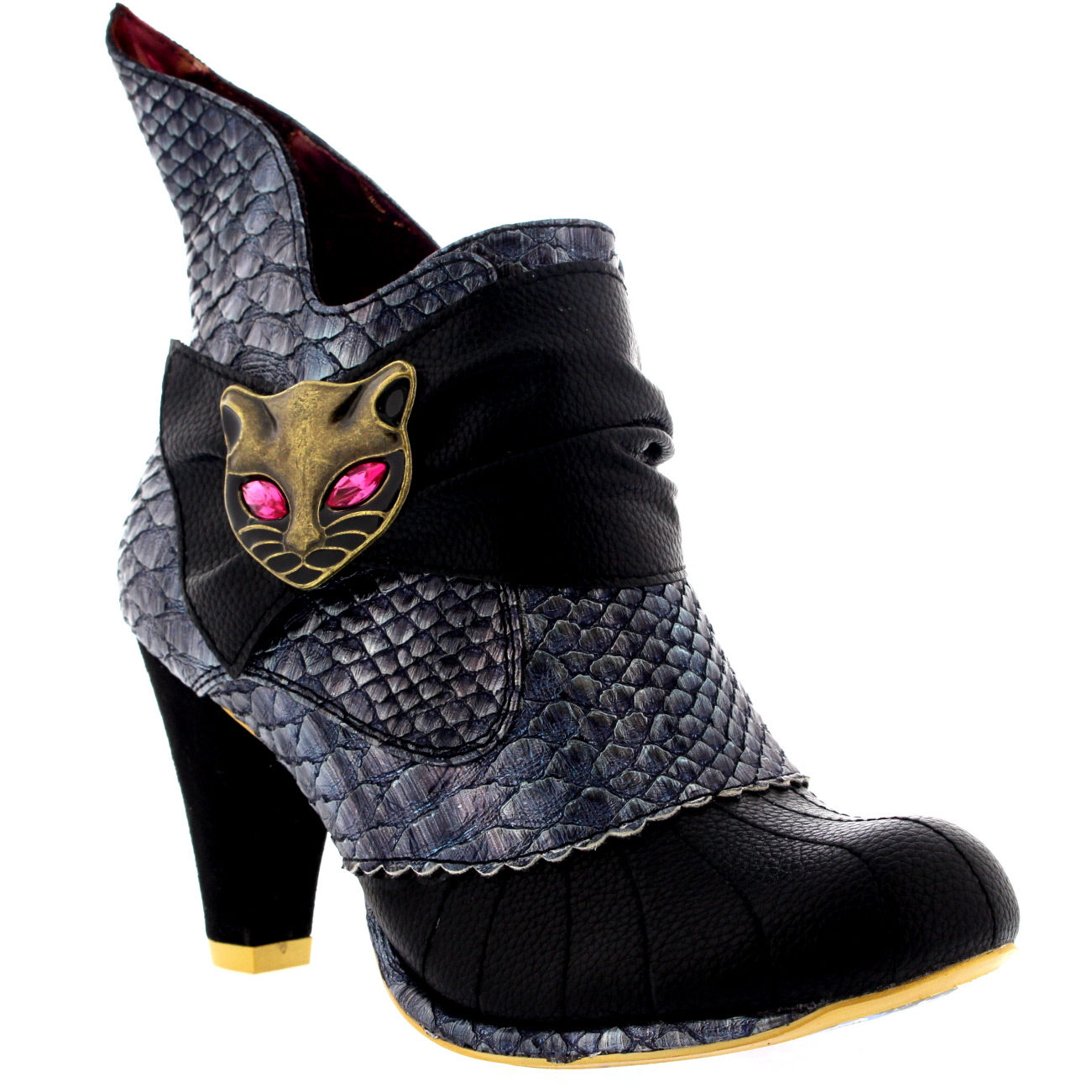 Ladies Irregular Choice Miaow Party Cat Evening Ankle Ladies Irregular Choice Miaow Party Cat Evening Ankle