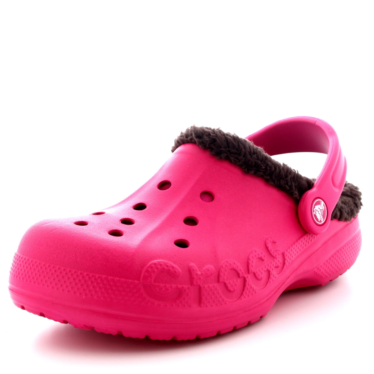 adult crocs with fur