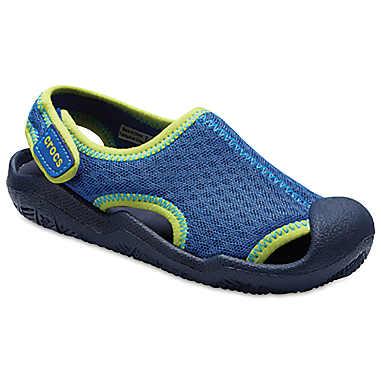 Unisex Kids Crocs Swiftwater Sandal Pool Holiday Water Resistant Shoes All Sizes