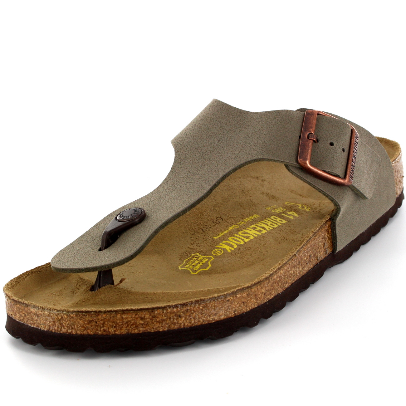 Mens Birkenstock Ramses Slip On Toe Post Holiday Beach Summer Sandals