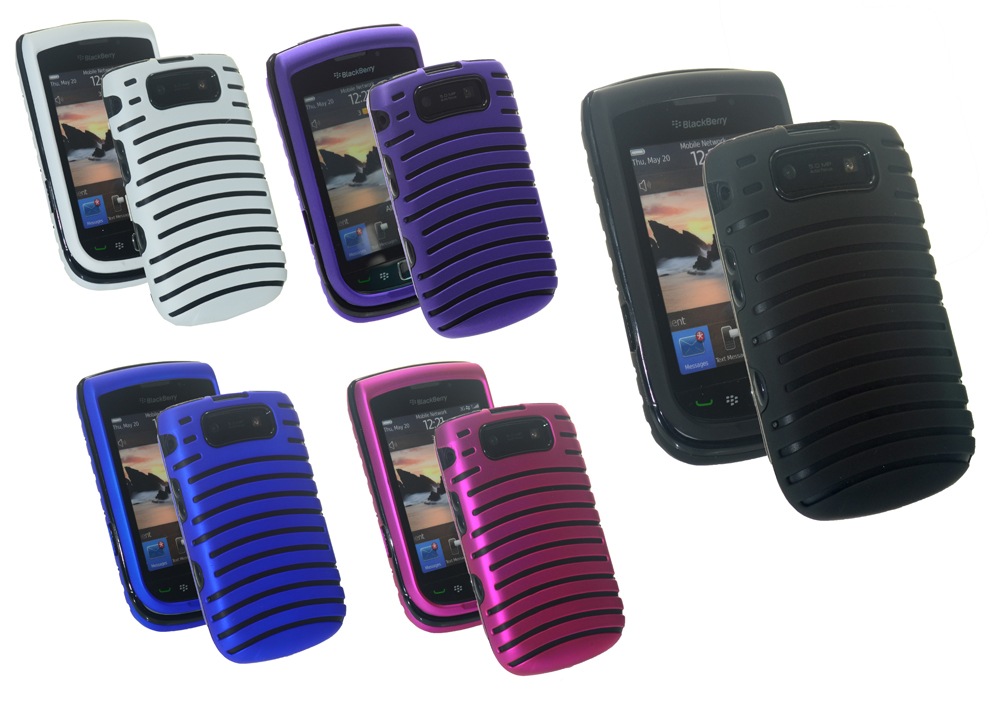 For BlackBerry Torch 9800 Case/Cover/Skin TPU Gel - Stripes - Choose Your Colour