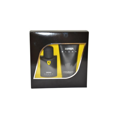 Ferrari Black by Ferrari - Eau De Toilette Spray 75ml, Shower Gel 150ML for Men