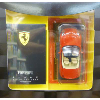Ferrari Black Abu D Giftset 75ml Spray + Mini Ferrari California