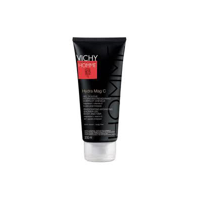 VICHY HOMME HYDRA MAG C SHOWER GEL BODY AND HAIR