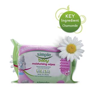 Simple  Baby Moisture And Care Wipes 80