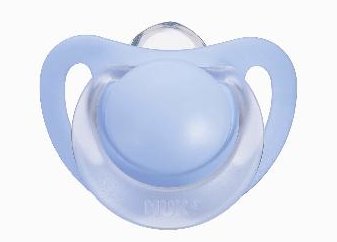 NUK Starlight Silicon Soothers Size 1