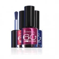 Rimmel 60 Seconds 605 Purple Reign Nail Polish 8ML