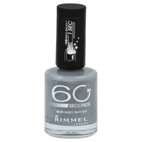 Rimmel 60 Seconds 805 Grey Matter Nail Polish 8ML