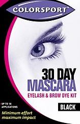 COLORSport 30 Day Mascara Black Eyelash & Brow Dye Kit  SINGLE