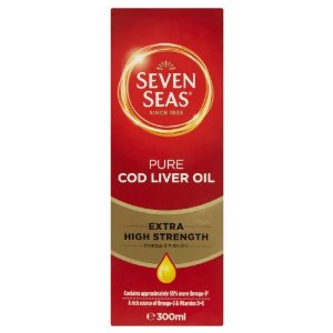 Seven Seas Cod Liver Oil Range Extra High Strength Liquid 300ml