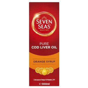 Seven Seas Cod Liver Oil Range & Orange Syrup 300ml