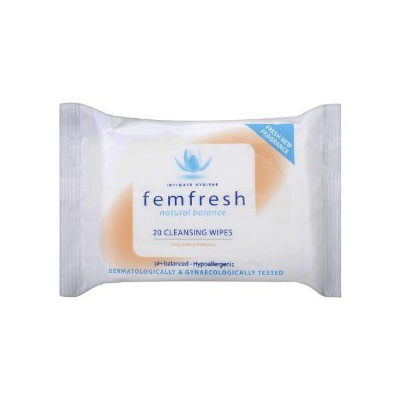 Femfresh Body Fresheners Range Cleansing Wipes 20