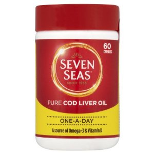 Seven Seas Cod Liver Oil Range Standard One-A-Day Capsules