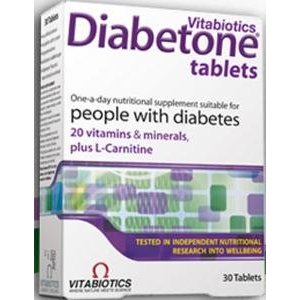 Vitabiotics Diabetone Tablets 30pack