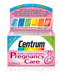 centrum pregnancy care tab 30
