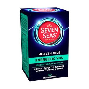 Seven Seas Health Oils Energetic 30 Caps