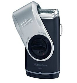 Braun Pocket Go Shaver Black Smart Foil M-90
