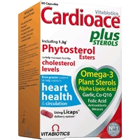 Vitabiotics Cardioace Plus Sterols 60 Capsules