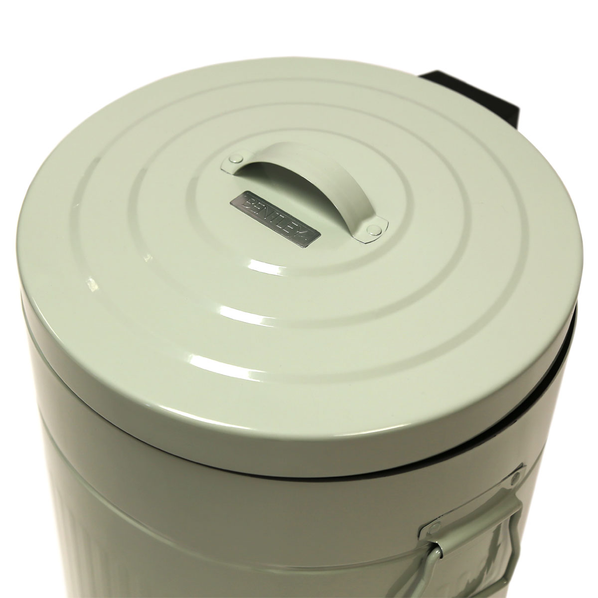 Charles Bentley 30L Retro Steel Waste Rubbish Kitchen Pedal Bin