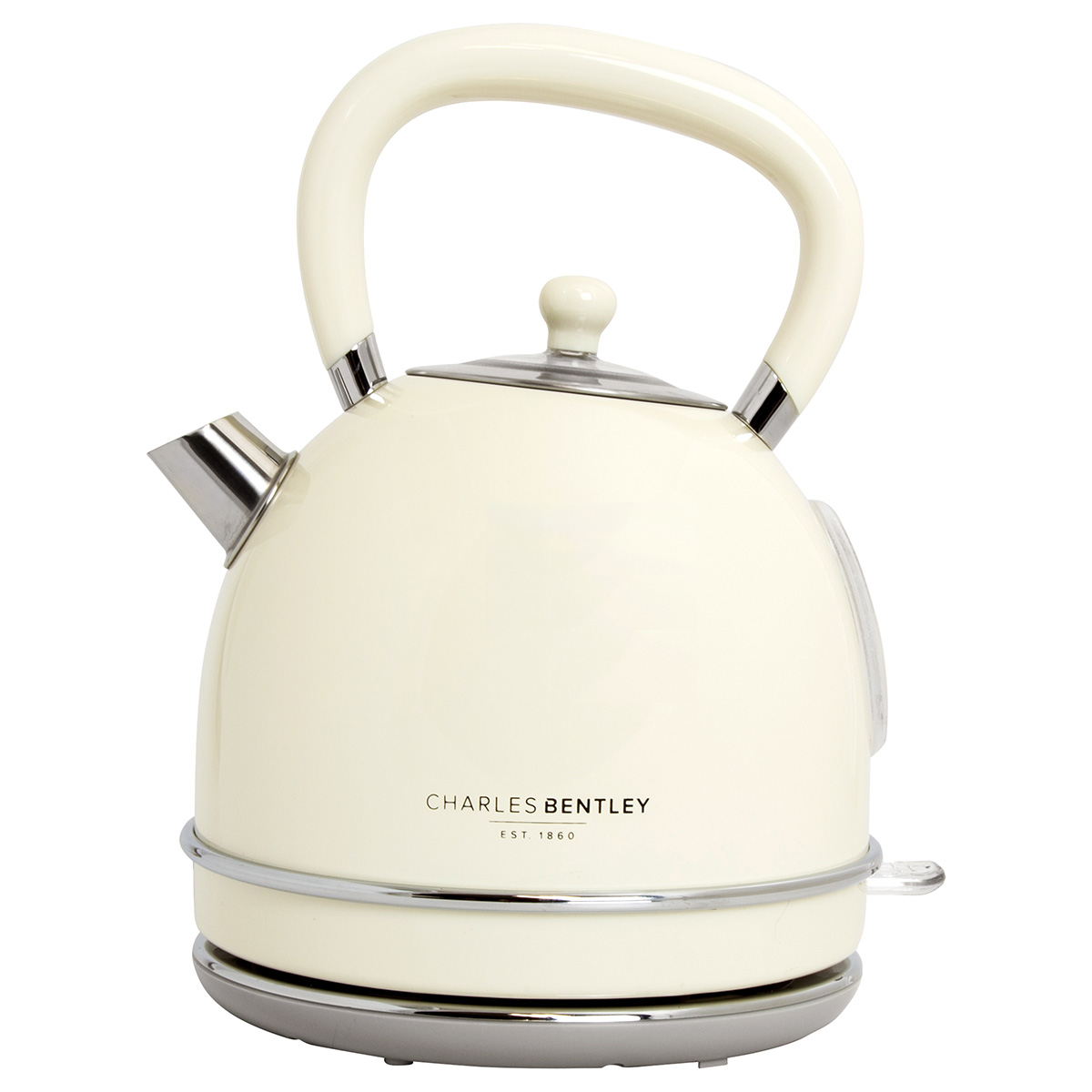 Charles Bentley 3000W 1.7 litri bollitore a cupola PANNA Veloce Bollire 360 base girevole