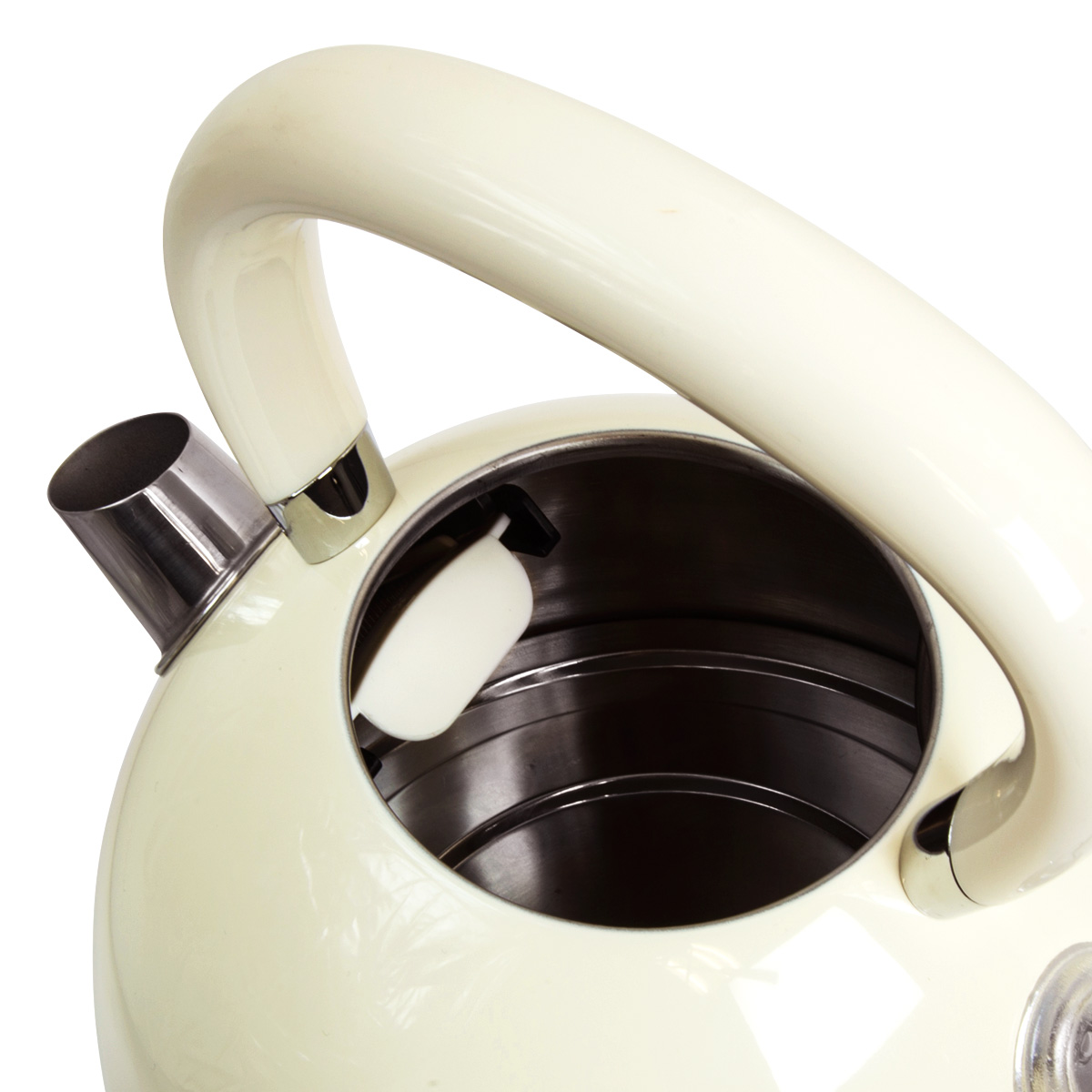 Charles Bentley 3000W 1.7 litri bollitore a cupola PANNA Veloce Bollire 360 base girevole
