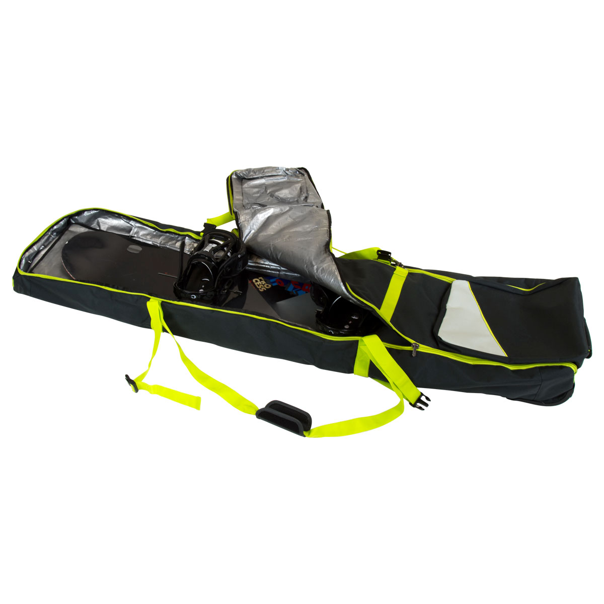 Blau oder Rosa /& Schwarz kariert Bentley Snowboardtasche mit Rollen