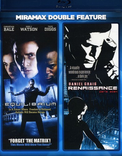 EQUILIBRIUM/RENAISSANCE NEW BLURAY EQUILIBRIUM/RENAISSANCE NEW BLURAY