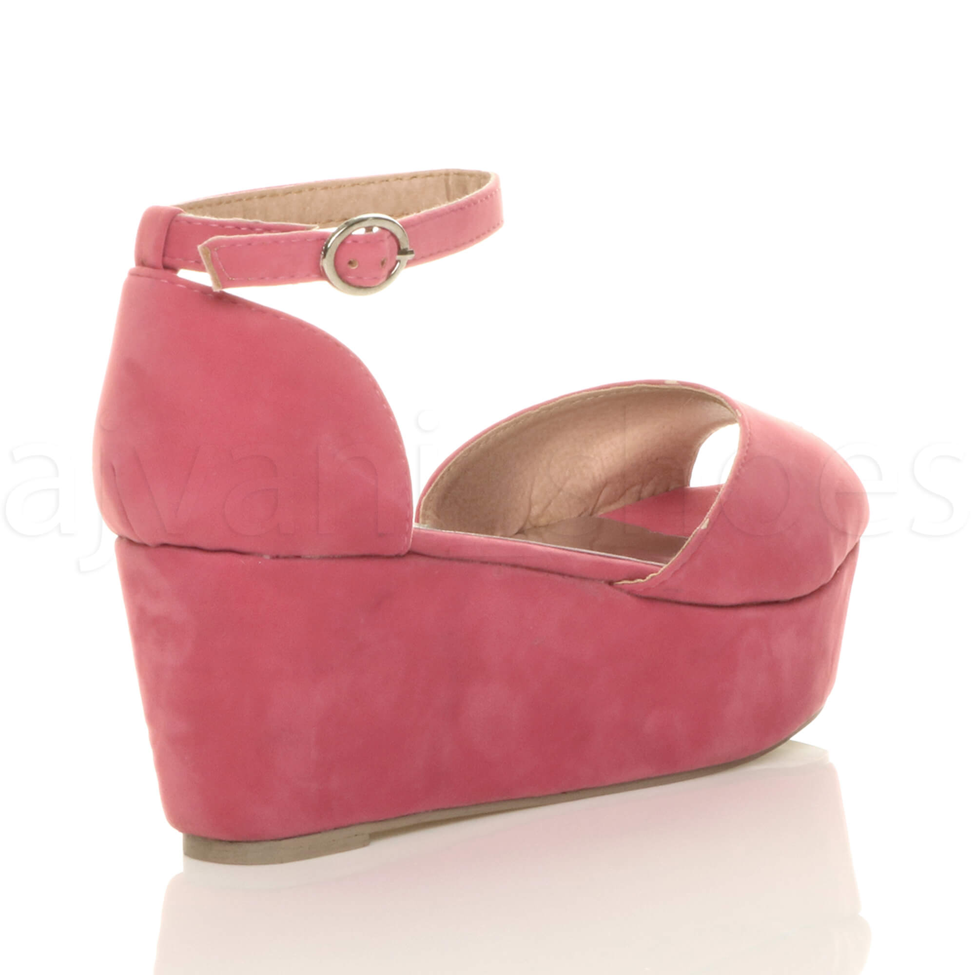 WOMENS LADIES LOW MID HEEL BLOCK WEDGE PLATFORM FLATFORM SANDALS SHOES