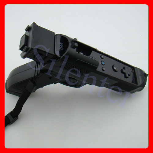 Black Zapper Gun For Wii Remote Supports Motion Plus eBay