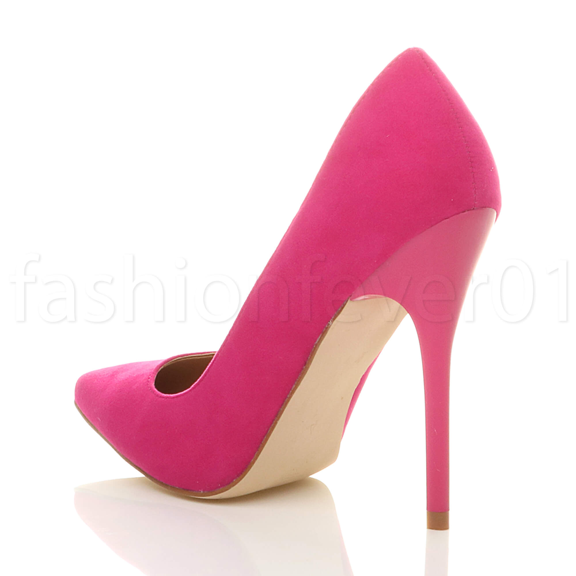 Mujer Damas Tacón Alto Tribunal Fiesta básica Inteligente Puntiagudo Zapatos De Trabajo Zapatos Talla