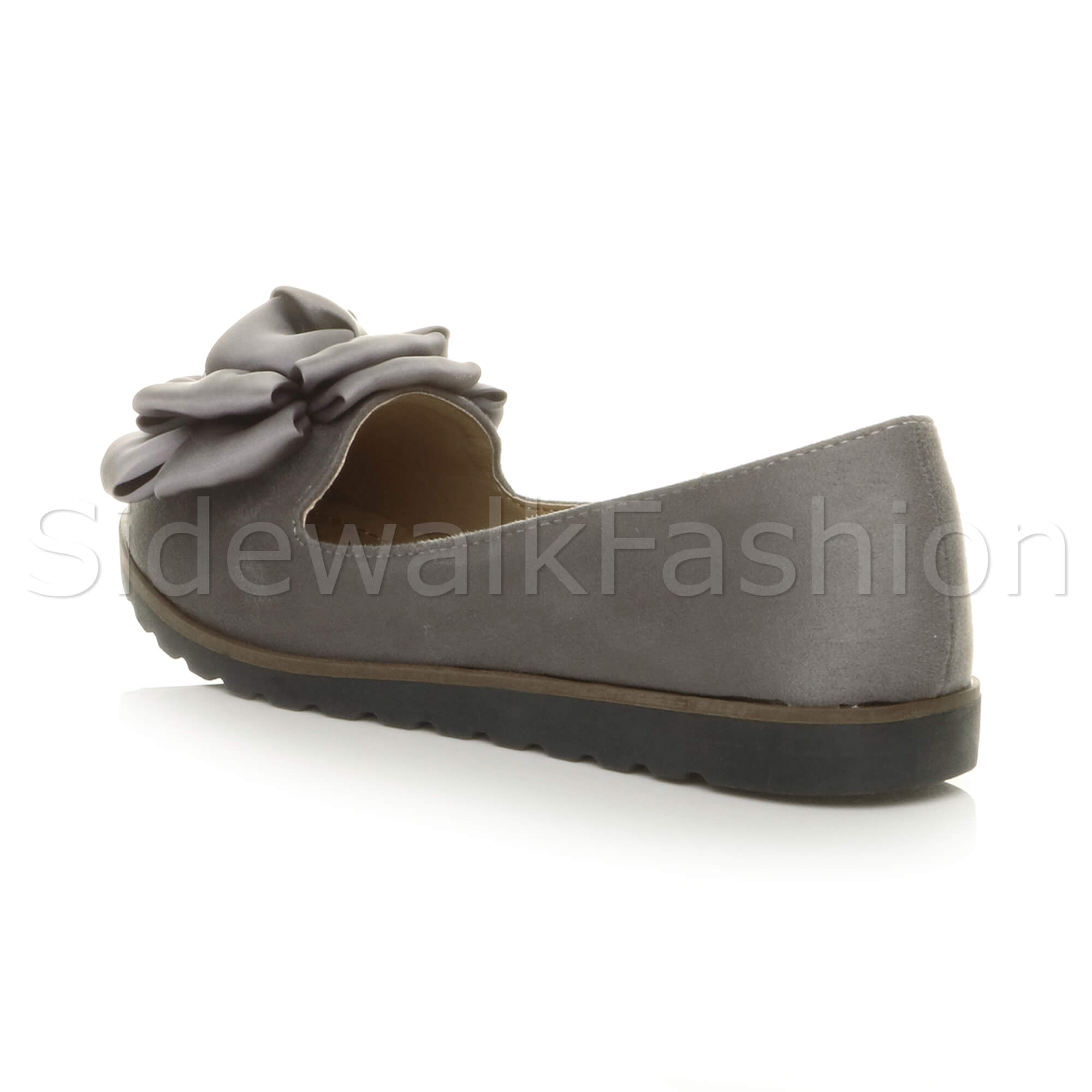 Femme Dames Slip on Flats Nœud Ballerine Mocassins Escarpins travail occasionnel Pointure