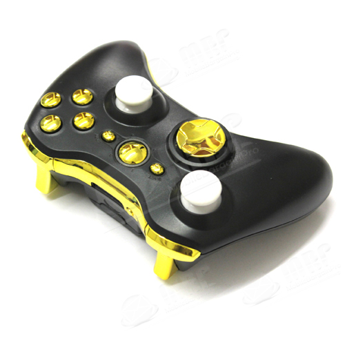 CHROME GOLD LB RB Bumper LT RT Trigger Buttons Parts for Xbox 360