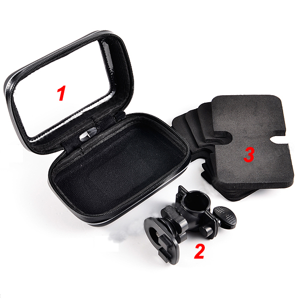 GPS SAT NAV Waterproof Case w/ Mount Holder for Garmin Zumo 660 665