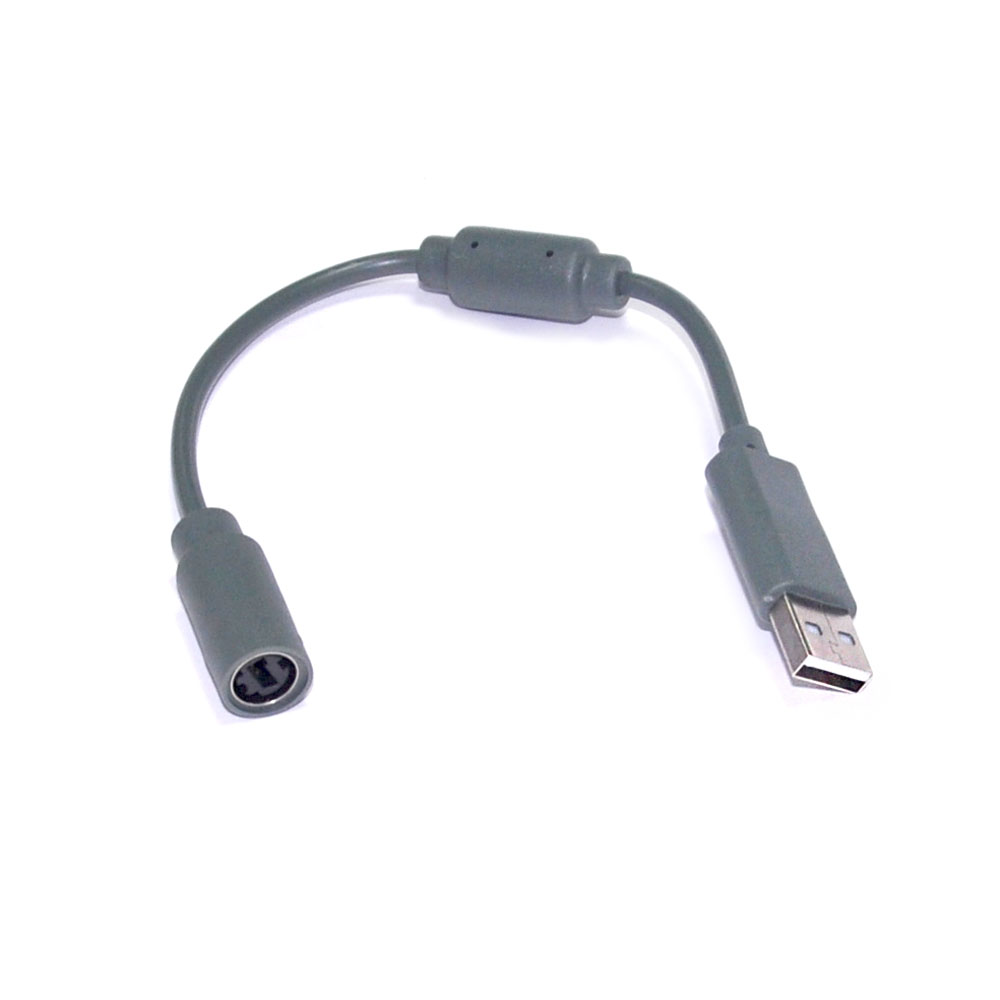 PC Computer USB Breakaway Cable Lead Cord Adapter for XBOX 360 Wired