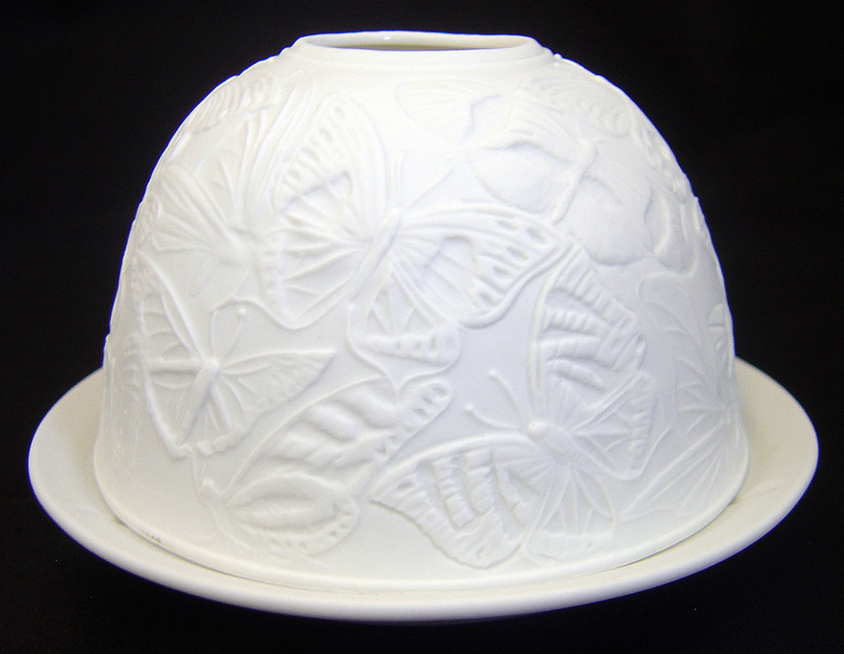 Light Glow Barn Owls Tealight Candle Holder TEA Light Votive Dome