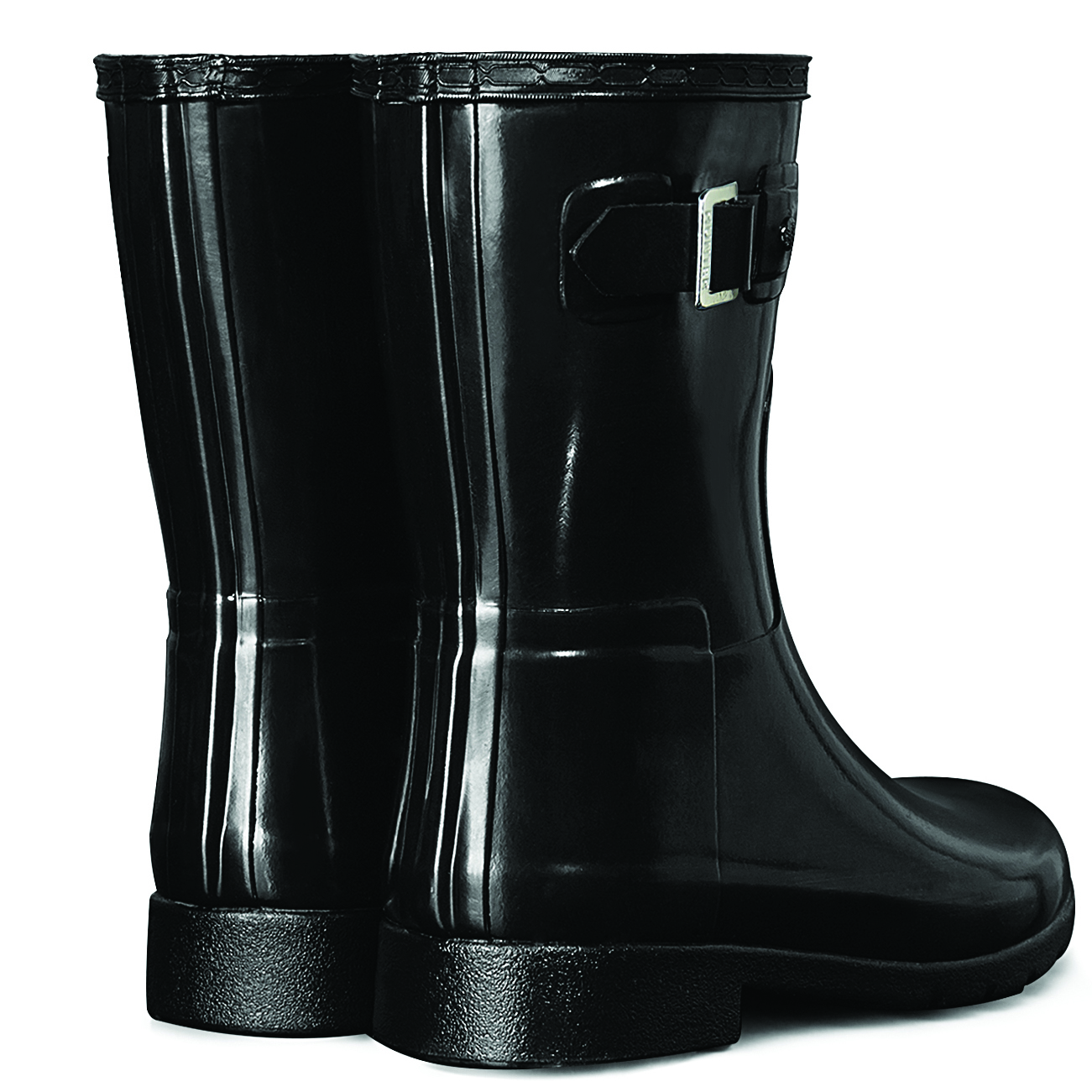 hunter original refined rain boots short