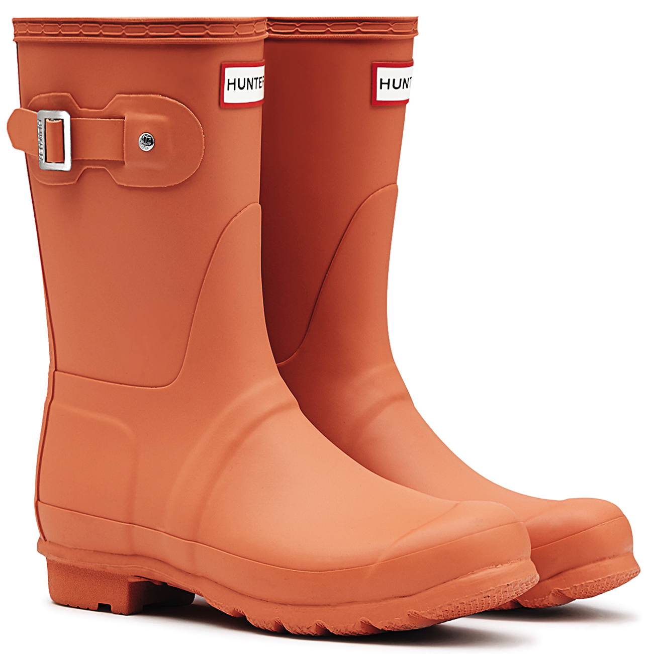 Womens Hunter Original Short Galoshes Wellingtons Waterproof Rain Boots