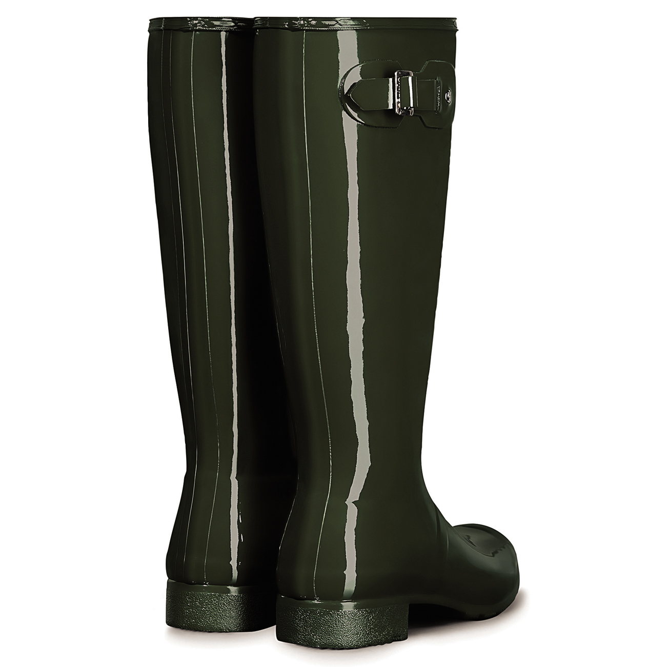 Womens Hunter Original Tour Gloss Galoshes Snow Wellingtons Rain Boots