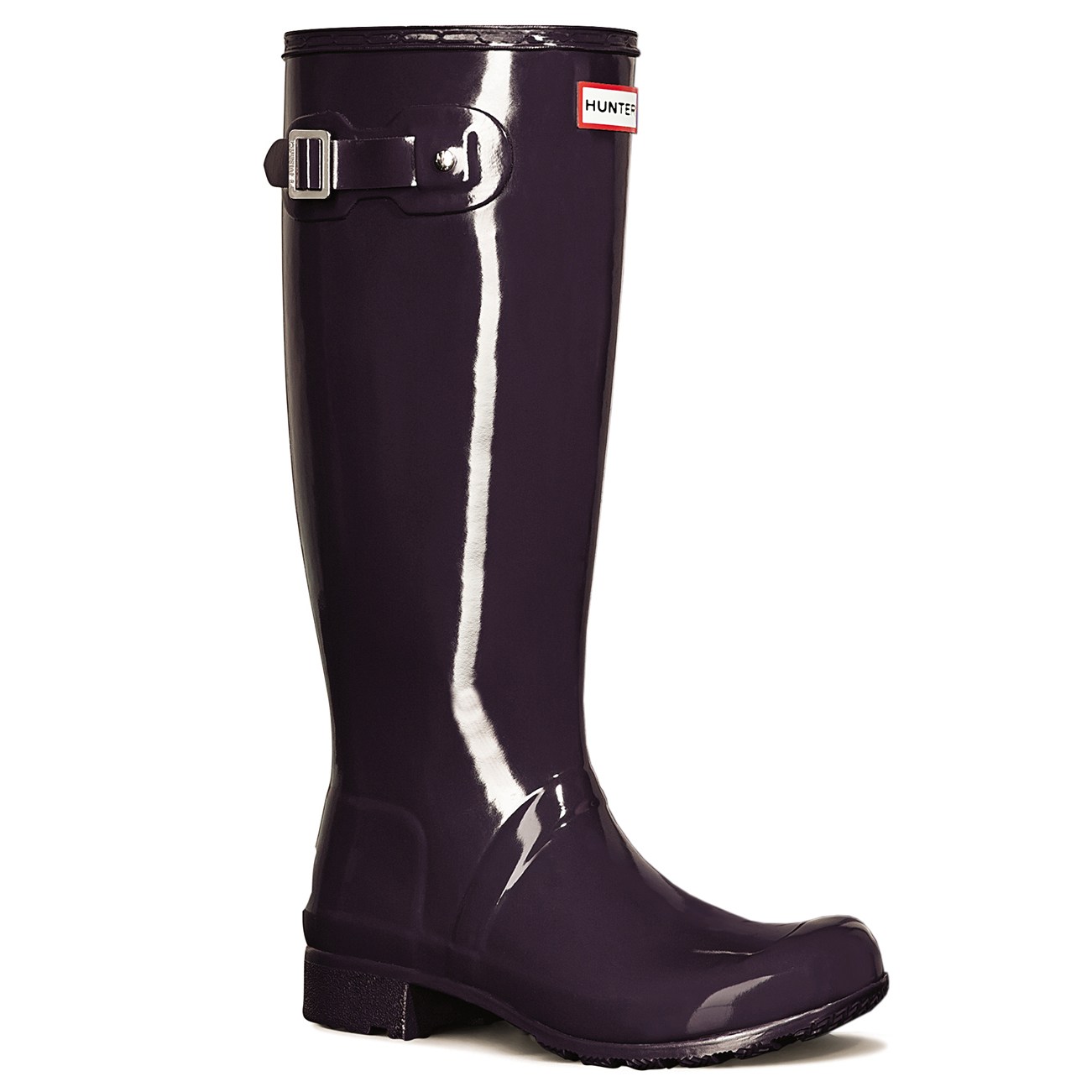 Womens Hunter Original Tour Gloss Galoshes Snow Wellingtons Rain Boots