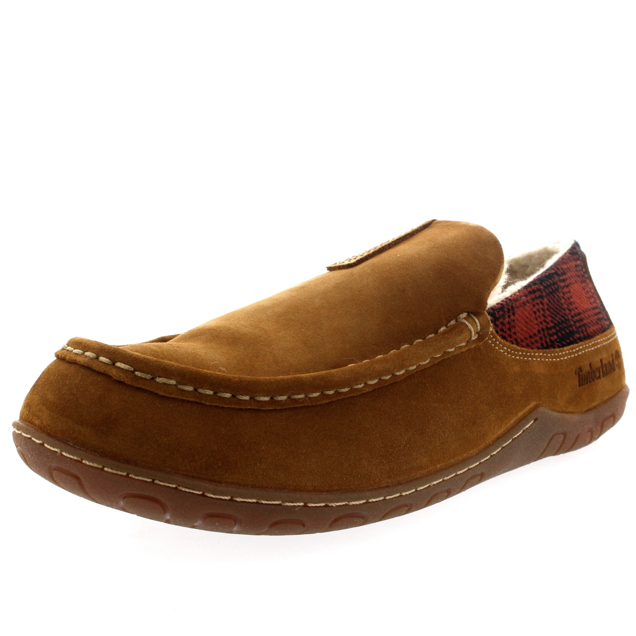 Mens Timberland Kick Around Low Moc Moccasin Winter Fur Lined Slippers US 813 eBay