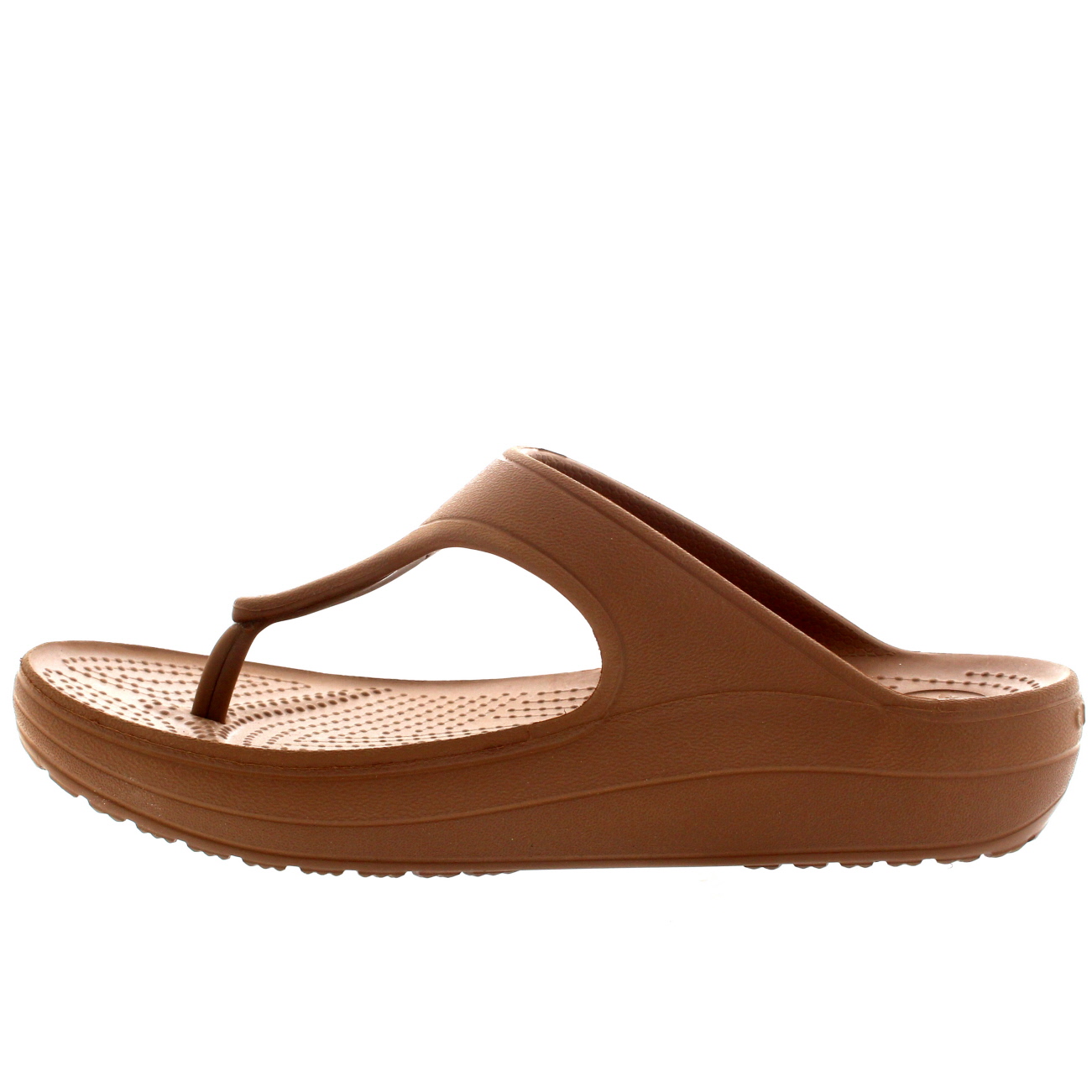 crocs sloane platform flip flops