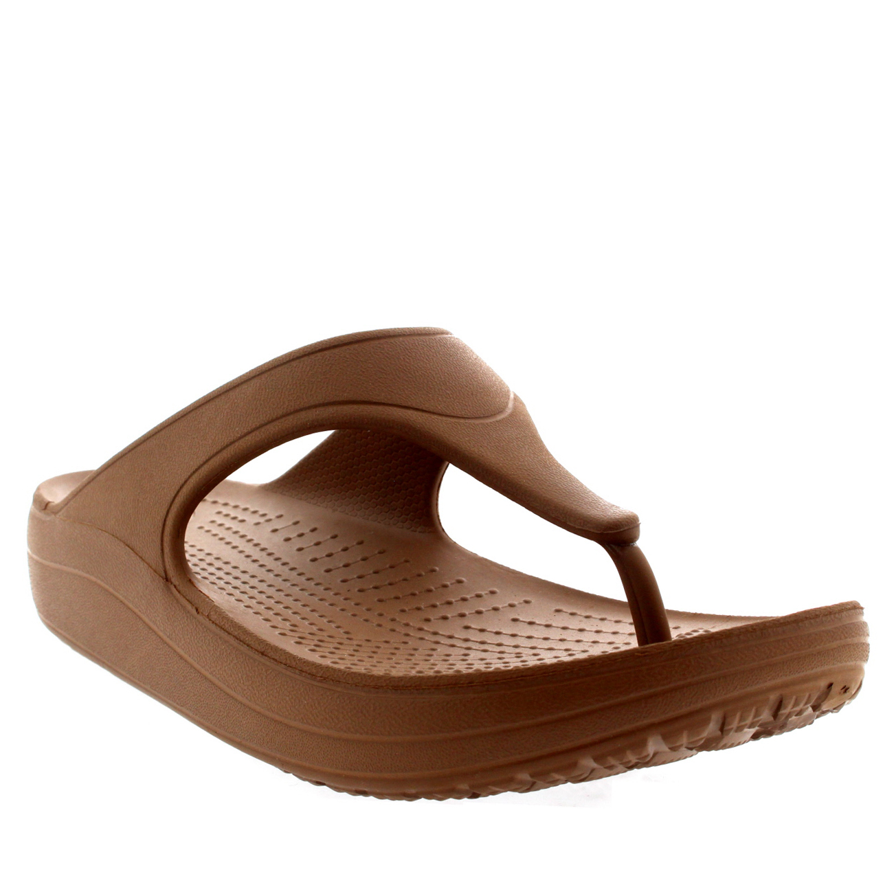 crocs sloane platform flip flops