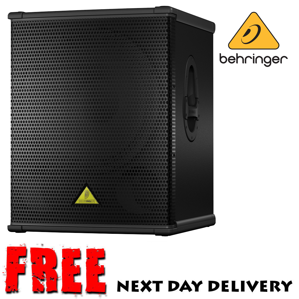 Behringer B1500D Active Powered 15" 1400 Watt Subwoofer Sub Bass Bin eBay