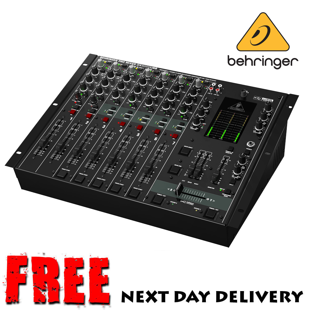 Behringer DX2000USB 7 Channel DJ Mixer USB Audio Interface DX2000 DX