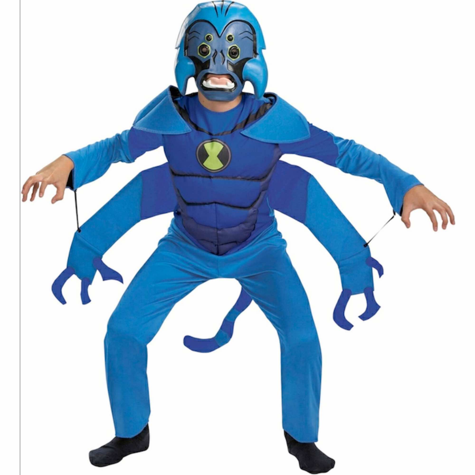 Ben 10 Spider-Monkey Alien Force Dress Up Boys Costume | eBay