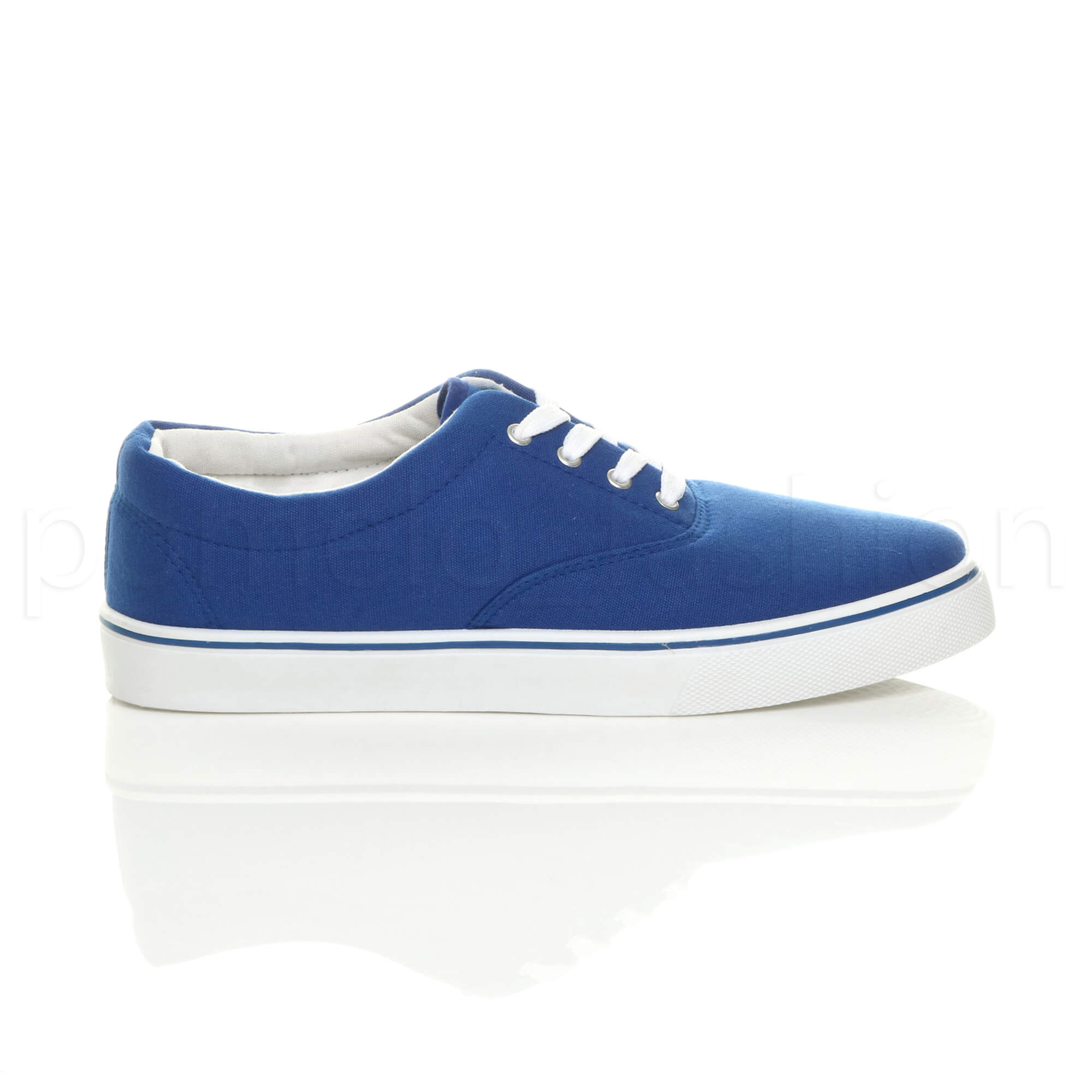 MENS FLAT CASUAL LACE UP CANVAS PLIMSOLES TRAINERS DAPS SAND SHOES PUMPS SIZE