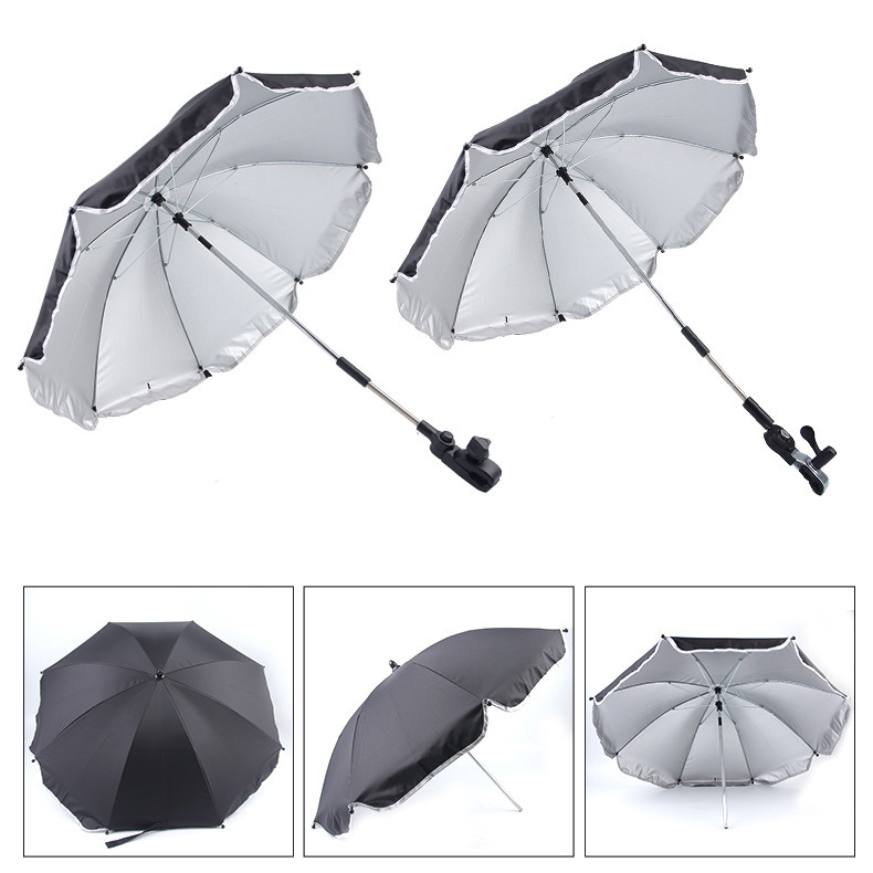UK Sun Parasol Kid Baby Buggy Pushchair Pram Stroller Shade Canopy Cover