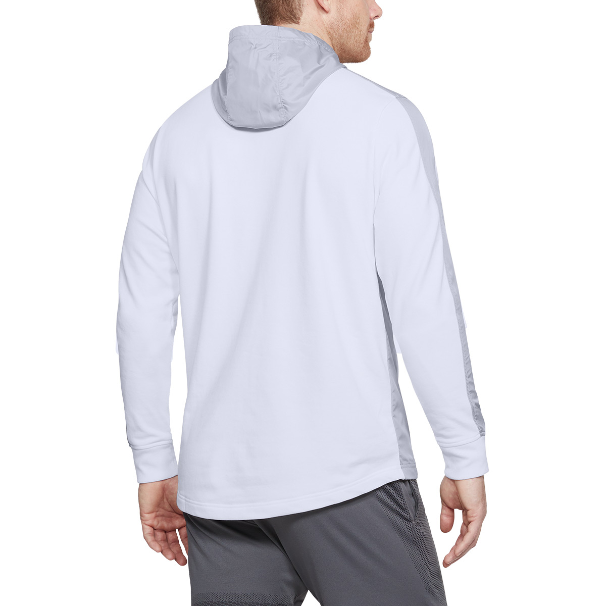 Under Armour Mens Threadborne Terry Hoody Hooded Pullover Training Hoodie