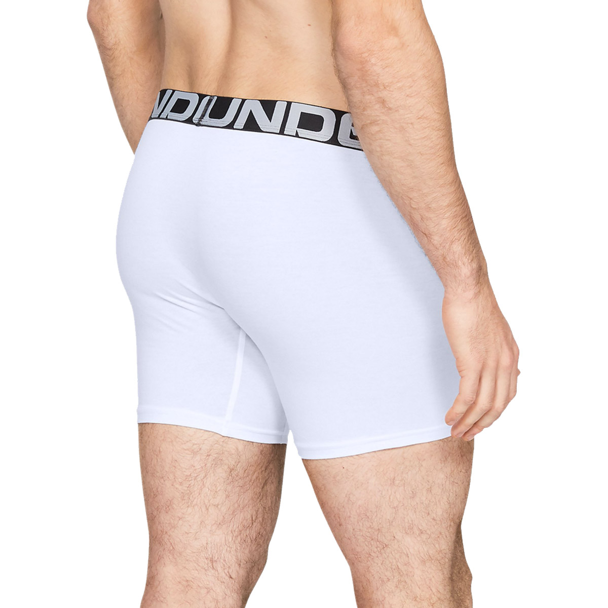 Under Armour Mens 2020 Charged Cotton 6In 3 Pack Soft Stretch Performance Boxers
