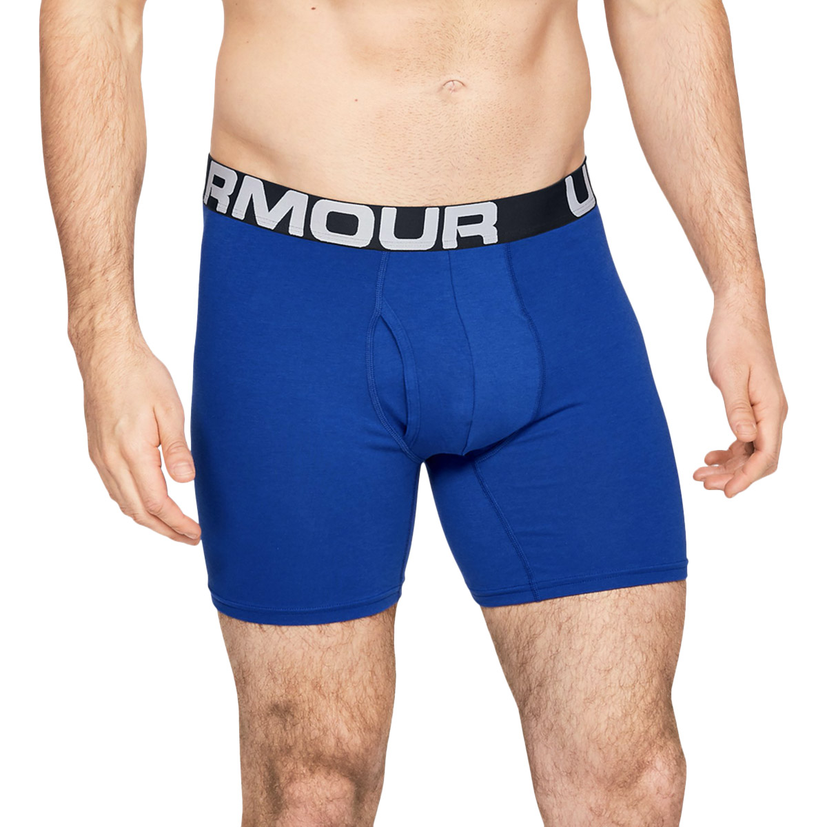Under Armour Mens 2020 Charged Cotton 6In 3 Pack Soft Stretch Performance Boxers